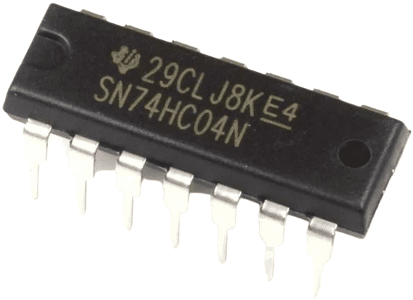 ᖇ ·͜·☆⡱ 7404 NOT gate IC for efficient logic operations in
